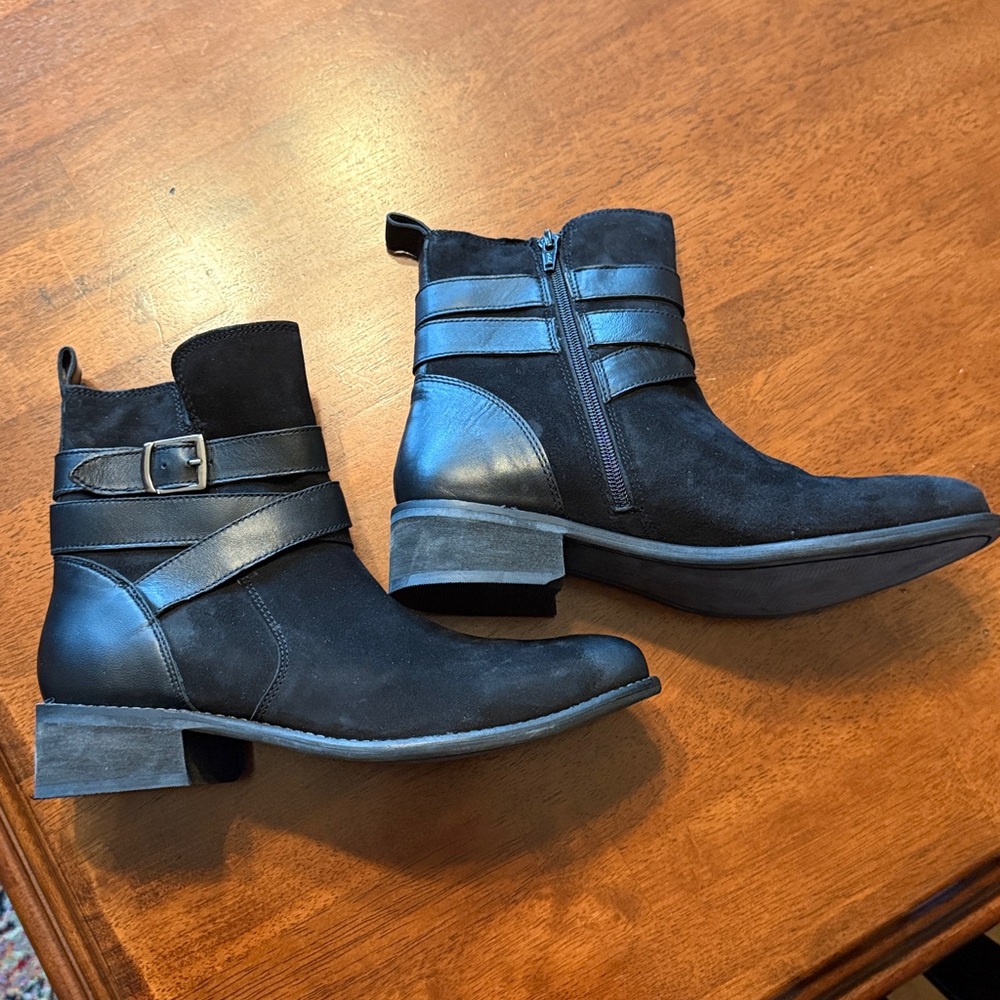 Earth Origins Black Ankle Booties… EUC